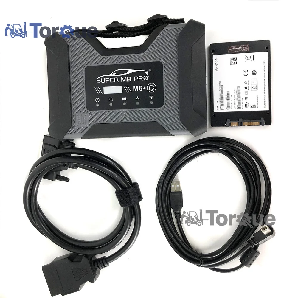 Function Multiplexer MB star M6 Connect Diagnostic Tool for BENZ Cars Trucks Full Chip MB PRO M6 diagnosis Tool with software