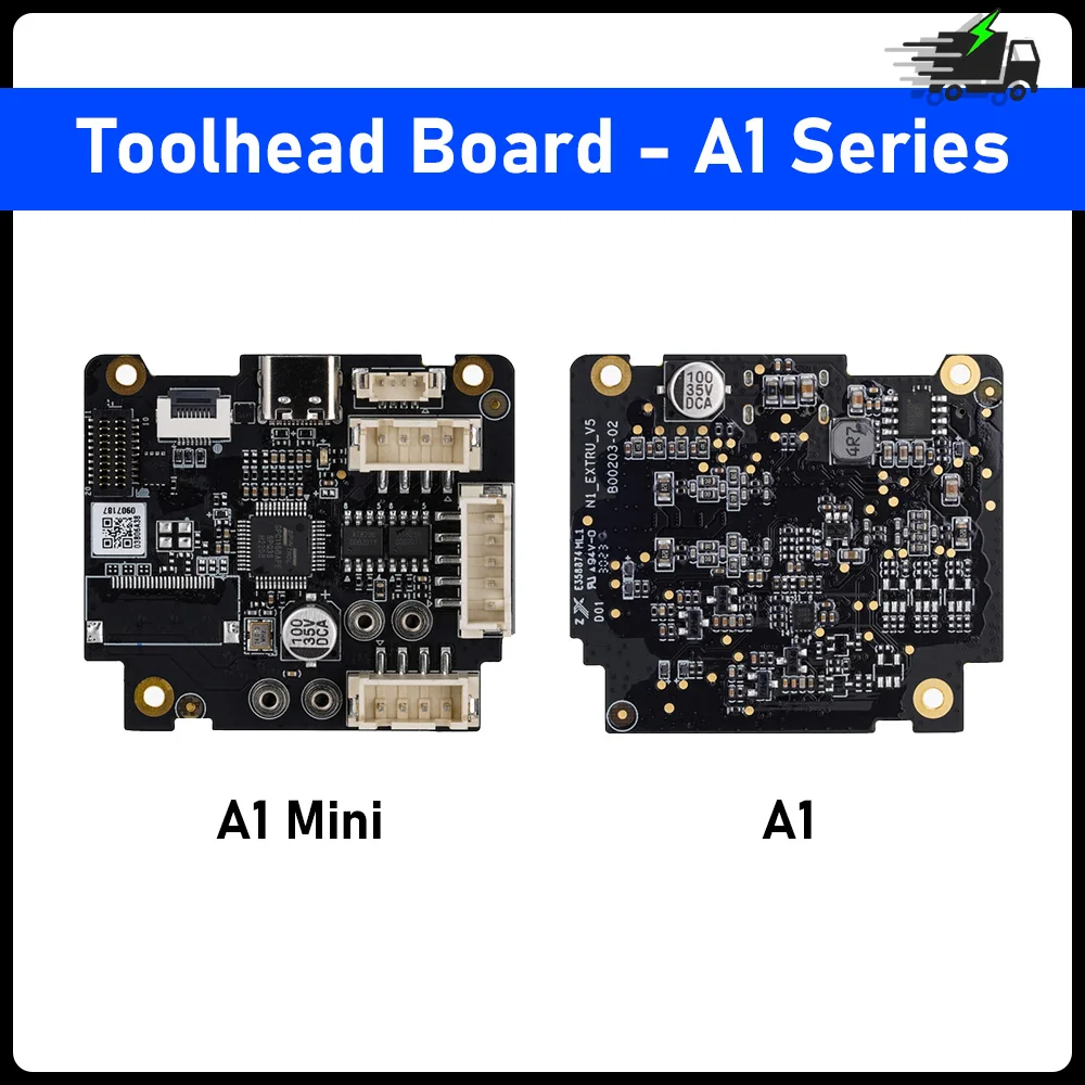 A1 Series Toolhead Board Extruder Mainboard for Bambu Lab A1 Mini 3D Printer TH Board Replacement Part Tool Head Control Board