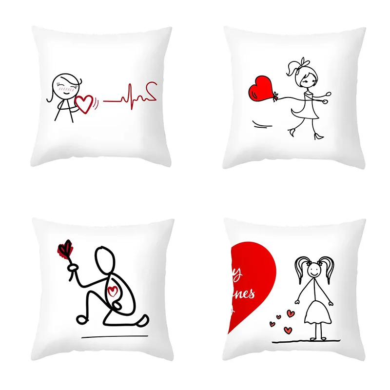 

Simple Printed Pillowcase Car Ornaments Office Living Room Sofa Home Pillowcase