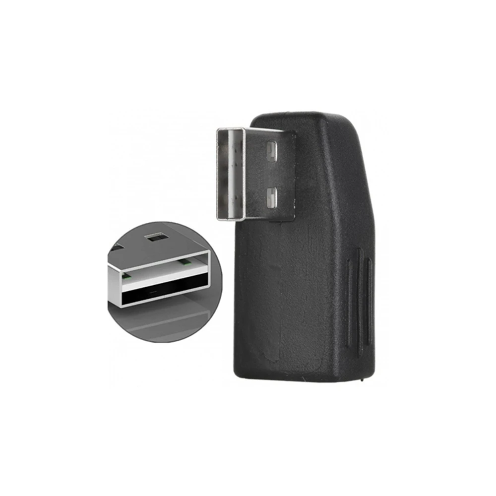 Conector adaptador macho hembra para ordenador portátil y PC, Conector de 90 grados, izquierda/derecha/abajo/arriba, USB 2,0 A, durabilidad y rendimiento estable