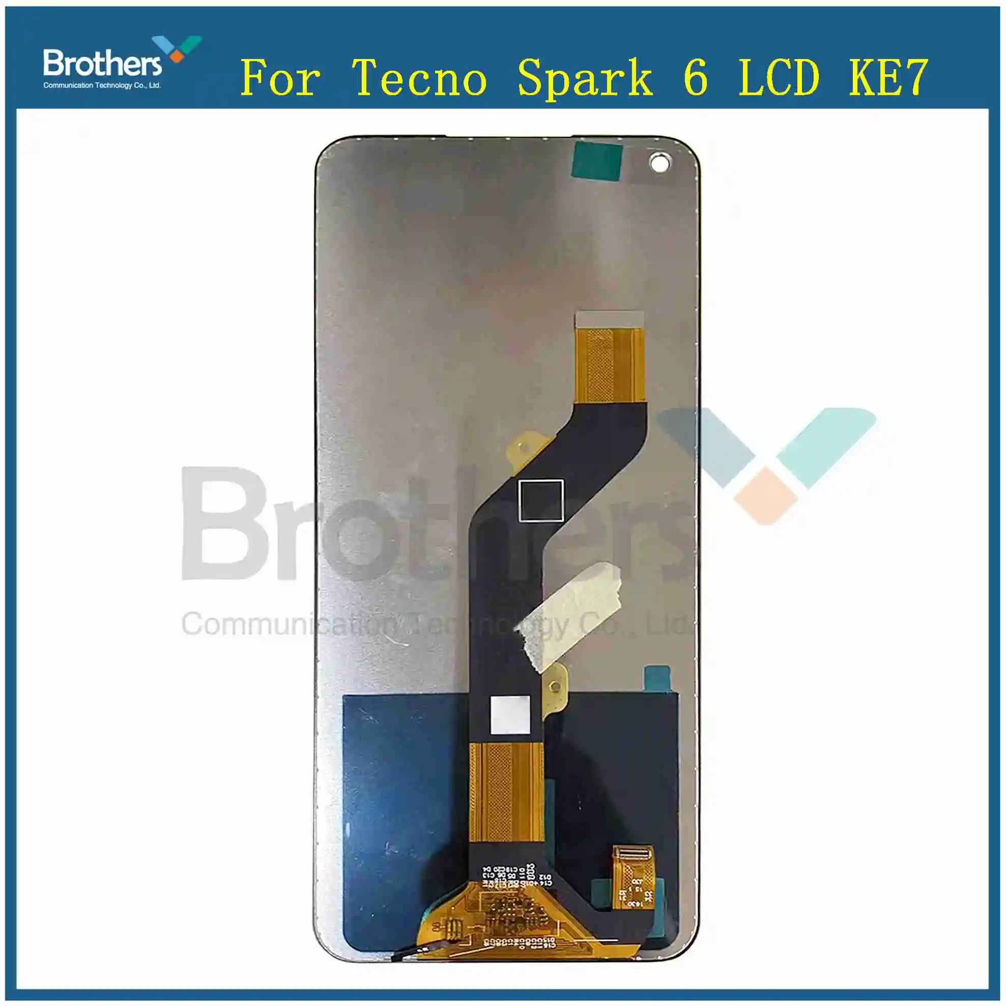 

6.8 inch For Tecno Spark 6 LCD KE7 Display Touch Screen Digitizer Assembly For Tecno KE7 LCD Repair Replacement Parts