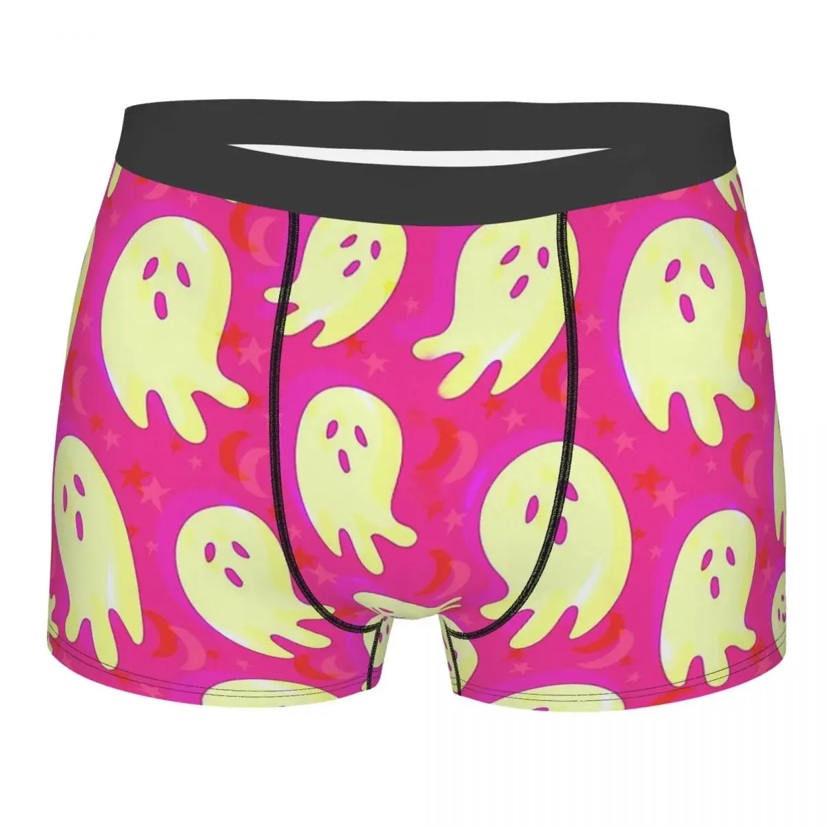 3D Three Dimensional Ghostin' You Print Underpants Cotton Panties Man Underwear Comfortable Shorts Boxer Briefs