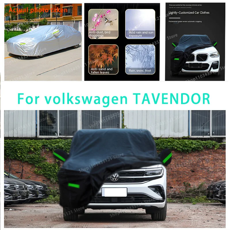 For volkswagen TAVENDOR auto body protection, anti snow, anti peeling paint, rain, water, dust, sun protection, car clothing