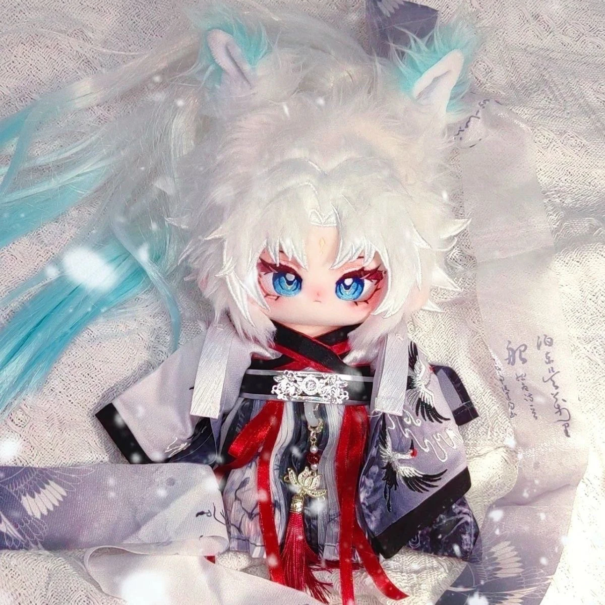 Anime honkai: star rail feixiao cosplay ornamento dos desenhos animados dango vestir-se roupas mascote brinquedos de pelúcia halloween fofo bonecas presente