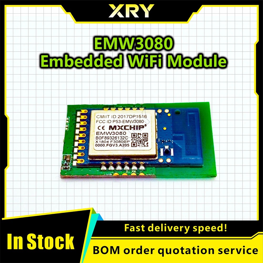 XRY 1pcs/lot EMW3080BP EMW3080BE EMW3080 replaces better ESP8266 smart Internet of Things iot serial WIFI encryption module