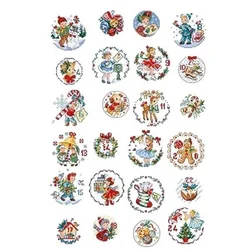 Cross Stitch Set Chinese Cross-stitch Kit Embroidery Needlework Craft Packages Cotton Fabric Floss  New Designs Embroidery ZZ592