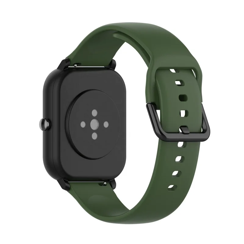 Pulseira de relógio de silicone para Huami Amazfit, liberação rápida, pulseira esportiva, GTS 4, 3, 2, GTS 2Mini