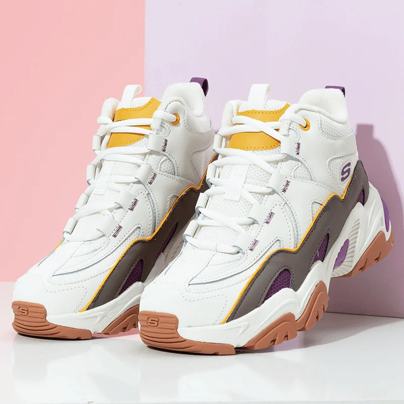 

Skechers Casual Shoes for Women Stamina Fashionable and Comfortable High-Top Fleece-Lined Warm Sneakers 168021-Wmlt