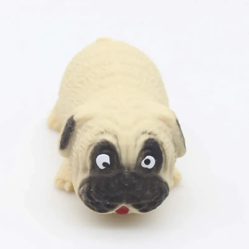 TOPMAYA Anti-Stress jouet carlin chien presser Fidget jouets Tpr Squishy drôle soulagement du Stress pour enfants adultes cadeau accessoire 1 pièces J166