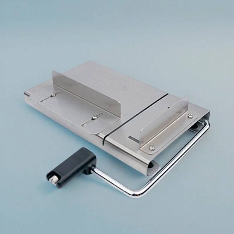 Handmade Soap Cutter Tool Cheese Butter Slicer Soap Cutting Board Slicing Device Adjustable Thickness with Scale soap making kit view 5