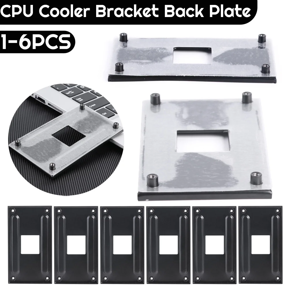 PC Motherboard CPU Cooler Mounting Bracket Metal Back Plate for AMD AM4 Socket