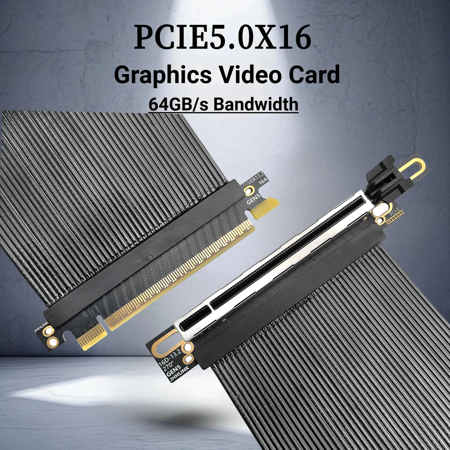 

PHANTEKS 217E NZXT H1 V1 Экранированный корпус PCI-e 5,0 X16 Riser Cable 270 ° Обратная прямоугольная видеокарта с вертикальным креплением GEN5 Gaming