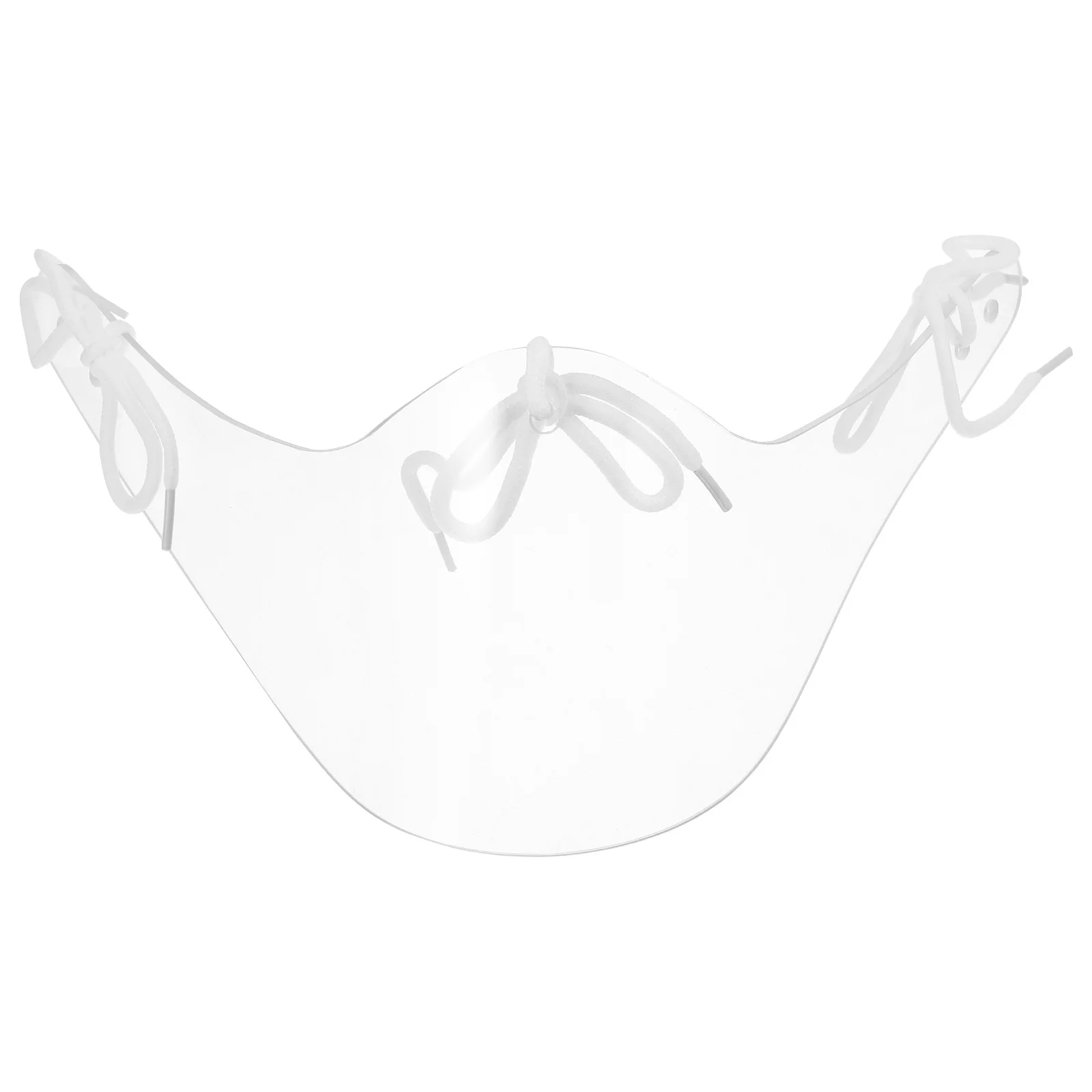 

1Pcs Clear Neck Guard for Hockey Goalie Strong Pc Material Semicircle Protection Fit All Helmets Hockey Protective Gear