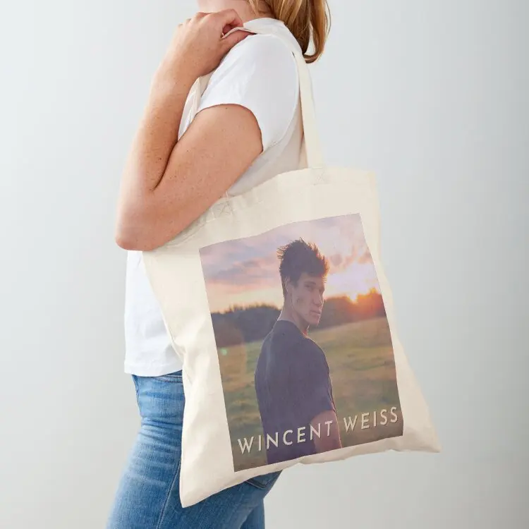 

Wincent Weiss vibes Tote Bag canvas tote bags hand bag ladies personalized tote reusable shopping bags