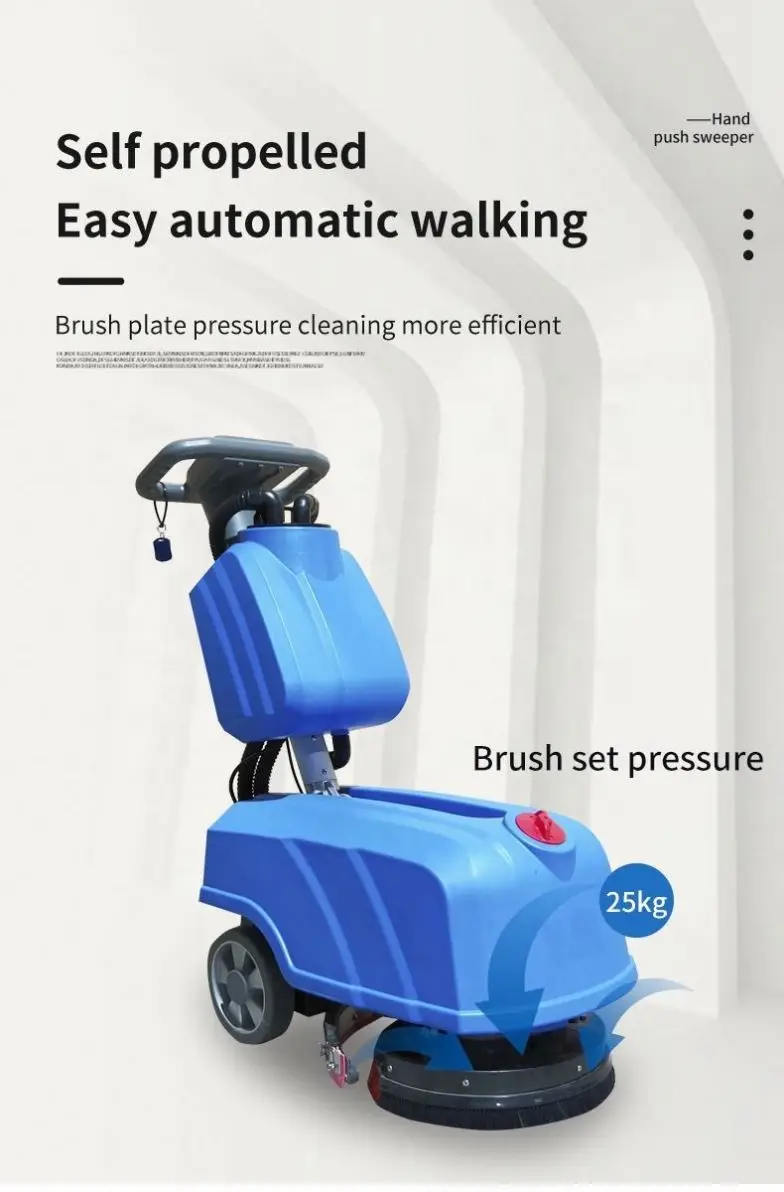 Self Propelled cleaner Automatic Clean Floor Scrubber Popular Style Machine Sweeper Cleaner