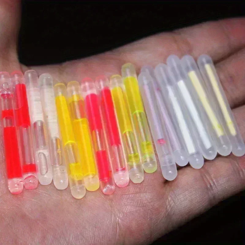 2,5/4,5mm Leuchtstäbe für Angeln, Fluoreszierende Leuchtstäbe für Angelruten, im Dunkeln leuchtende Stäbe, nützliche fluoreszierende Leuchtstäbe zum Angeln – Detail 4