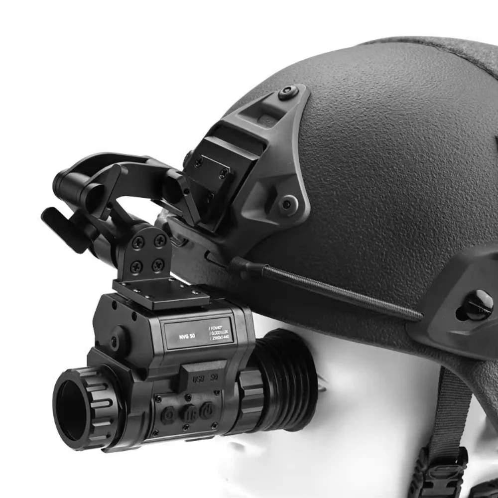Casque monoculaire de Vision nocturne numérique NVG50, résolution de 2560x1440 pixels, pour la chasse et le sport en plein air, offre spéciale, 2025