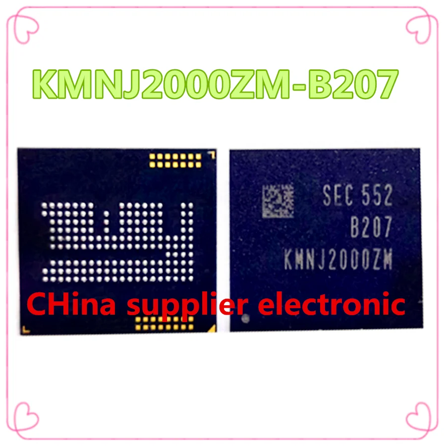 

KLUFG8RHGB-B0E1 KMN5W000ZM-B207 Б/у чип шрифта EMMC 4G 4+512