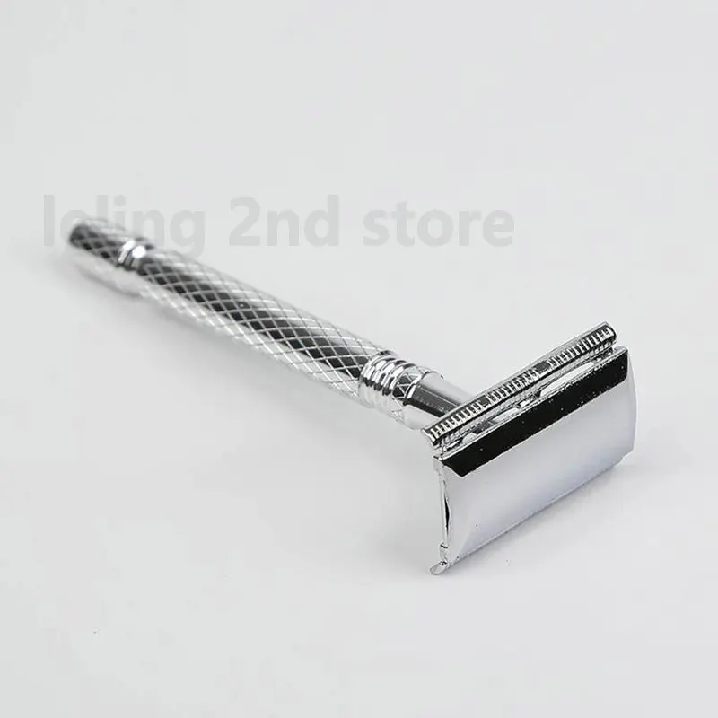 6Pcs Men's Metal Safety Razor Sharpness Shaver Classic Styling Quick Replacement Blade Safe Shaving Beard With Blade Wholesale