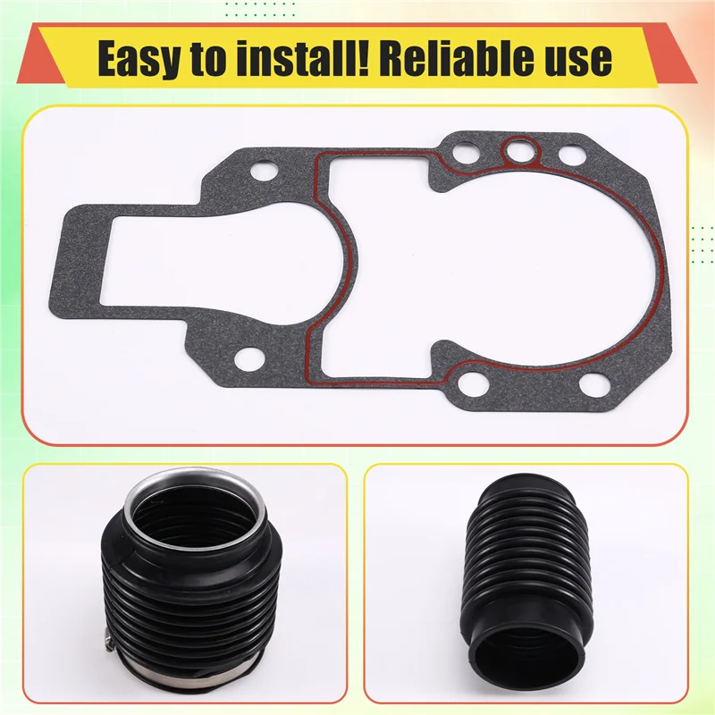 AB96-Exhaust Bellows Seal Repair Kit Transom Bellows Repair Kit 30-803099T1 For Mercruiser Alpha 1 Gen 2 1983-1990