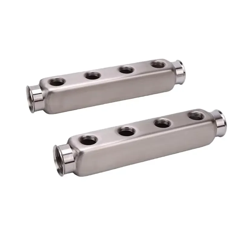 Good Price OEM Stainless Steel Brass Hydraulic Control Structure Water Manifold Flow Meter Underfloor Heating System 1 Year