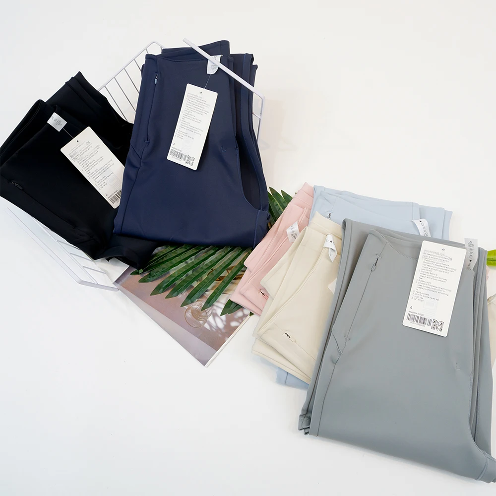 LULU FLORA Slim-Fit-Anzughose, lässig und für den Alltag geeignet, schlankmachend, knitterarm, formstabil, mit Taschen für eine bessere Figur, elastisch. – Detail 13