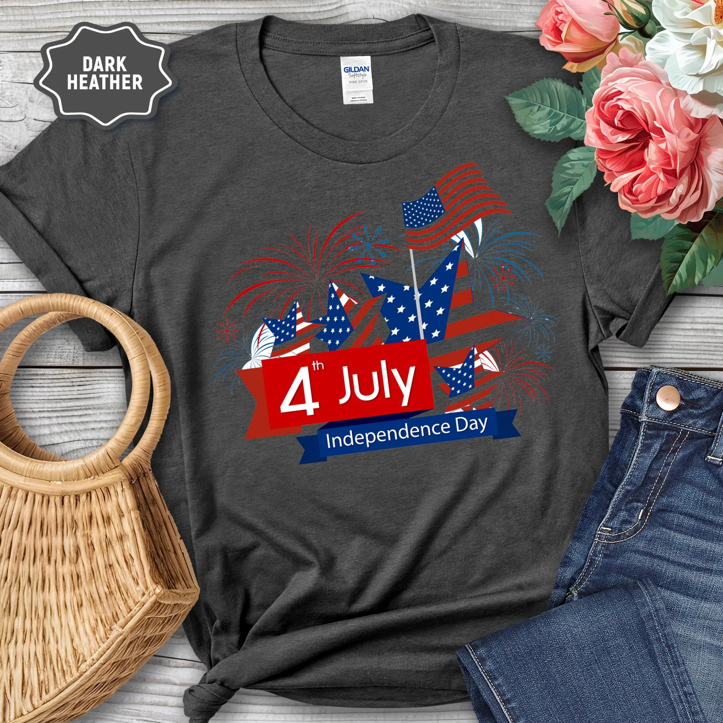 الولايات المتحدة الأمريكية الألعاب النارية المرأة قميص 4th من يوليو قميص يوم الاستقلال قميص أمريكا أحمر أبيض أزرق قميص الوطني قميص أمريكي المحملة