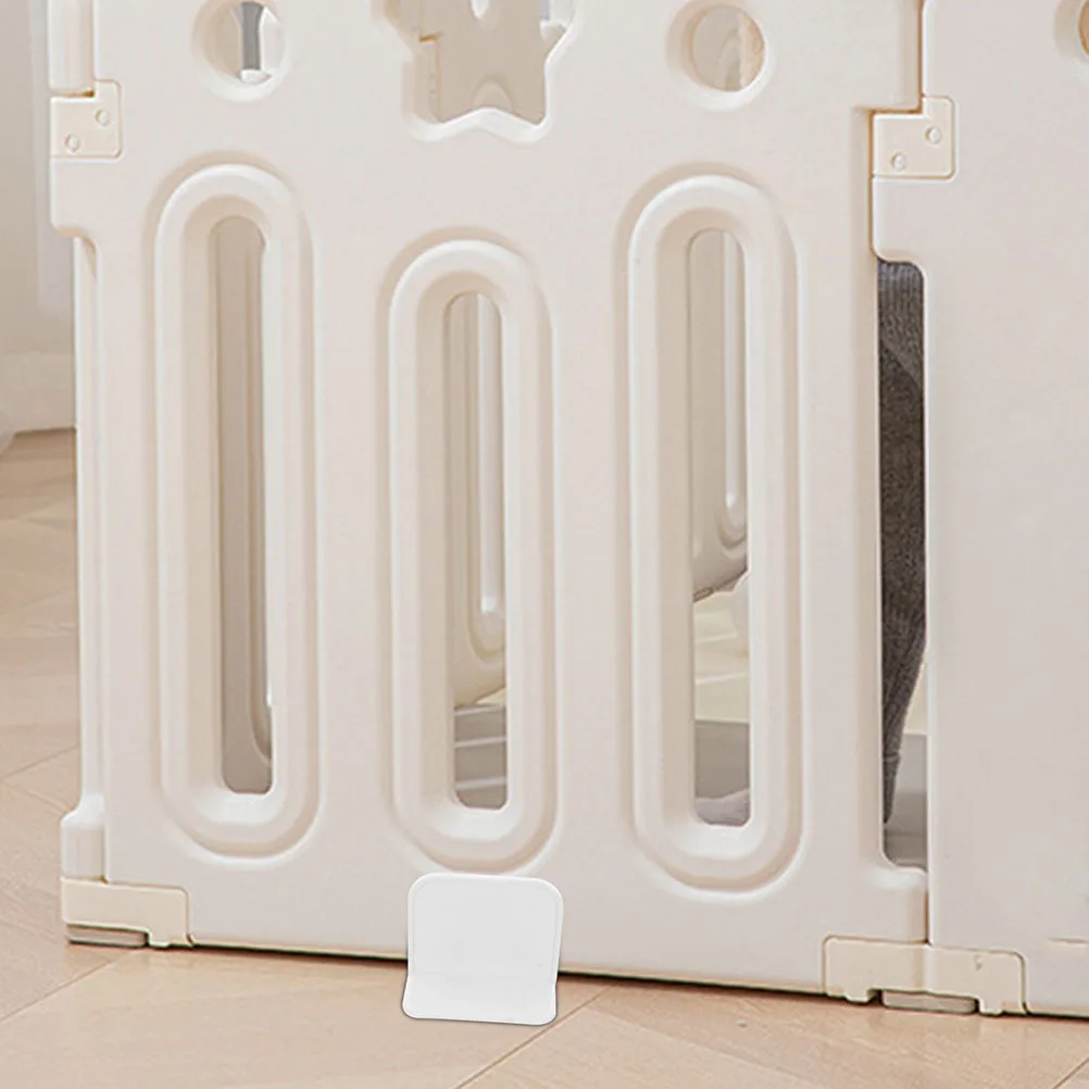 12 قطعة قاعدة استقرار روضة على شكل حرف T للأثاث جدار المراسي لا الحفر لاصق سلامة الطفل يربك خزانة رف الكتب الآمنة #3