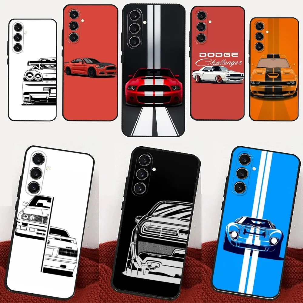 D-Dodge-S C-Challenger S-RTs   Phone Case For Samsung Galaxy A13,21s,22,31,32,52,53,71,80,91 Black Soft Cover