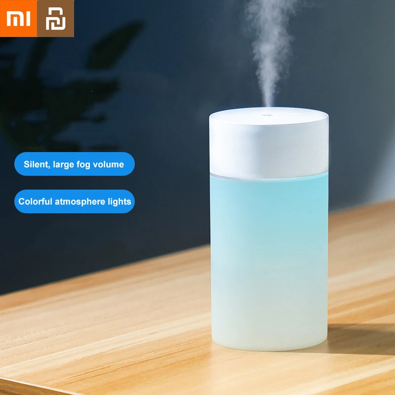 Xiaomi Youpin Humidifier Portable Home Car USB Fresh Aroma Diffuser Mute Diffuser Machine Evaporative Air Humidifier With Lamp