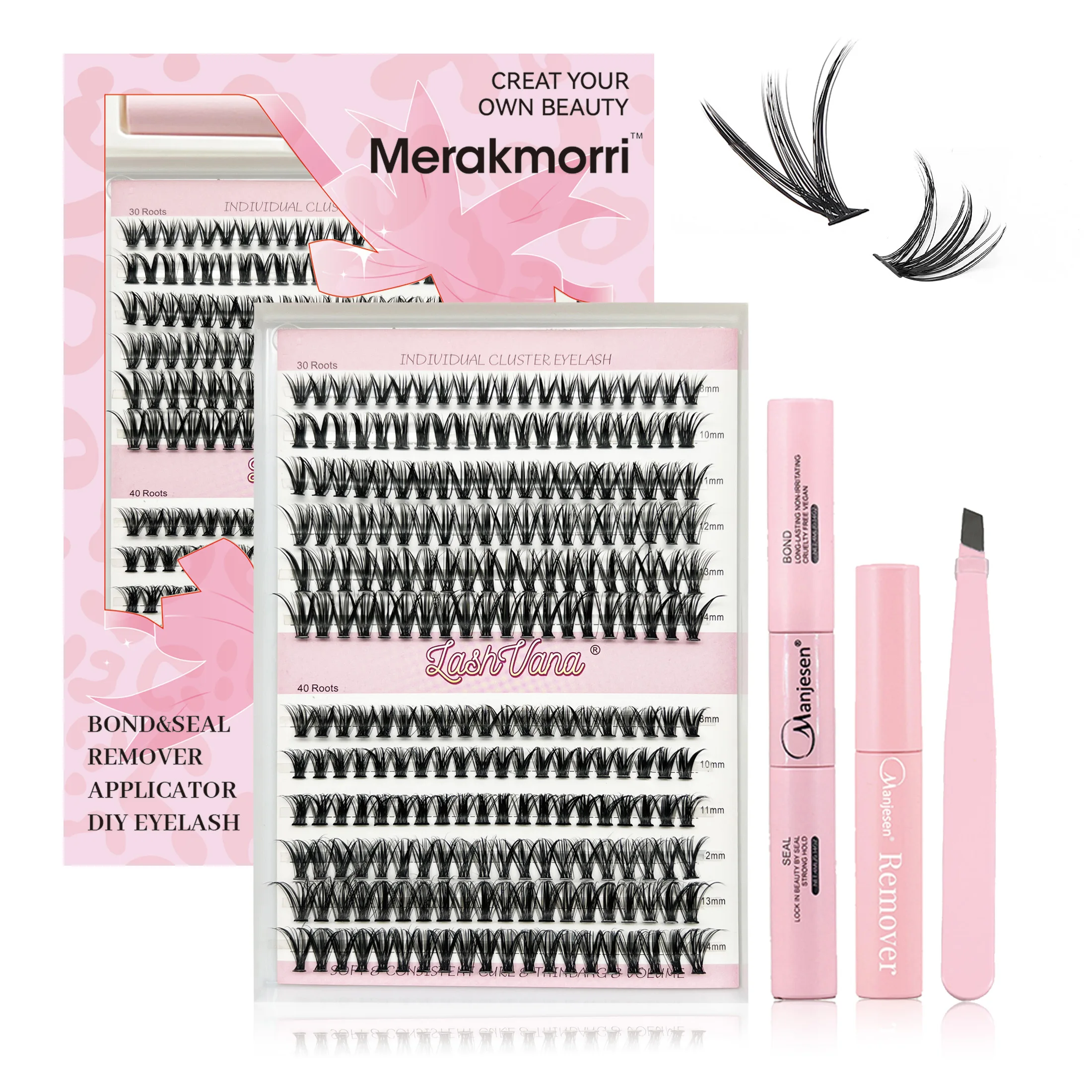 لتقوم بها بنفسك الرموش الصناعية عدة 240 قطعة مجموعات 8-14 مللي متر الفردية لاش رمش الغراء أدوات ماكياج وملحقاتها جلدة تمديد مجموعة #1