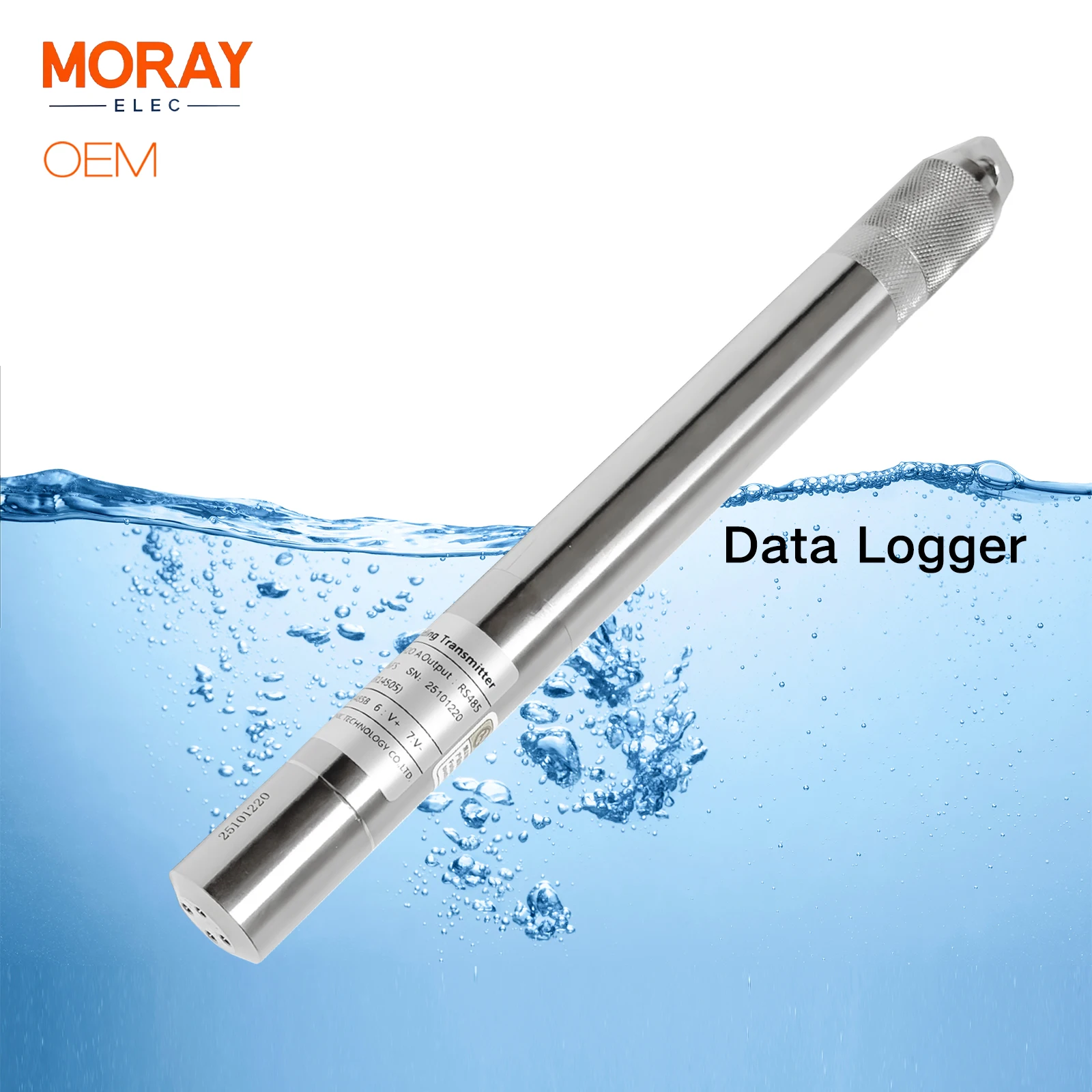 Moray ME428W Monitor Groundwater Level Depth Pressure Temperature Data Logger Remote RS485 Flash Water Leve Logger