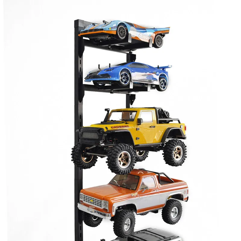 Generic RC Car Display Stand Multi Tier Vertical Floor Standing Organizer Rack For RC Model Truck Buggy Collection And Display