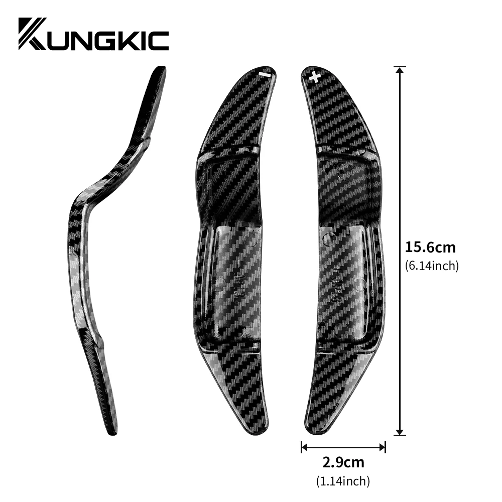 Накладки-удлинители на подрулевые лепестки для MINI Roadster R60 R61 R55 R56 R57 R58 R59 LCI Coupe Paceman Clubman Cooper S JCW