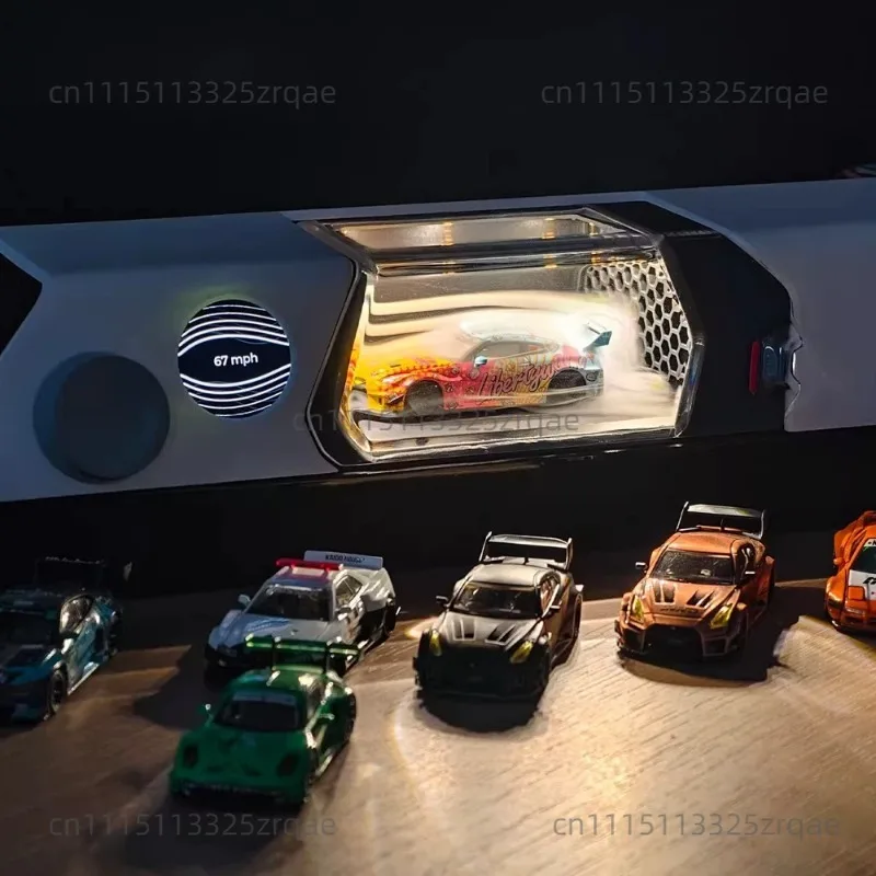 Aerodynamic Wind Tunnel Machine 1:64 Car Desktop Wind Tunnel Tester Model