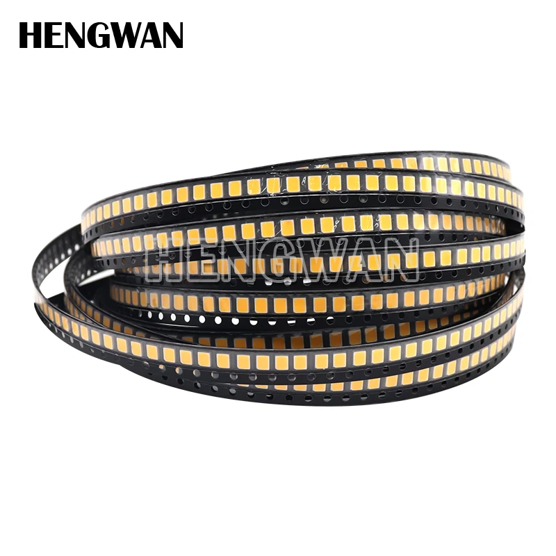 100pcs 2835 1W 0.5W 0.2W LED SMD 2800-3200K Warm White 3V 6V 9V 18V 150MA 100MA 60MA High Brightness