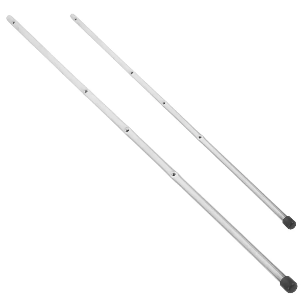 

2 Pcs Football Machine Operation Poles Steel Pipe Foosball Replacement Part Iron Table Handle Child
