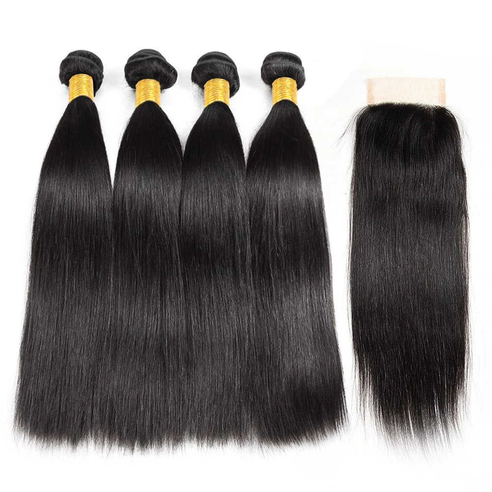 10A 30 Inch Human Hair Bundles Brazilian Hair Weave Bundles Straight Human Hair Bundles 30 Inch Bundles Hair Extensions Remy