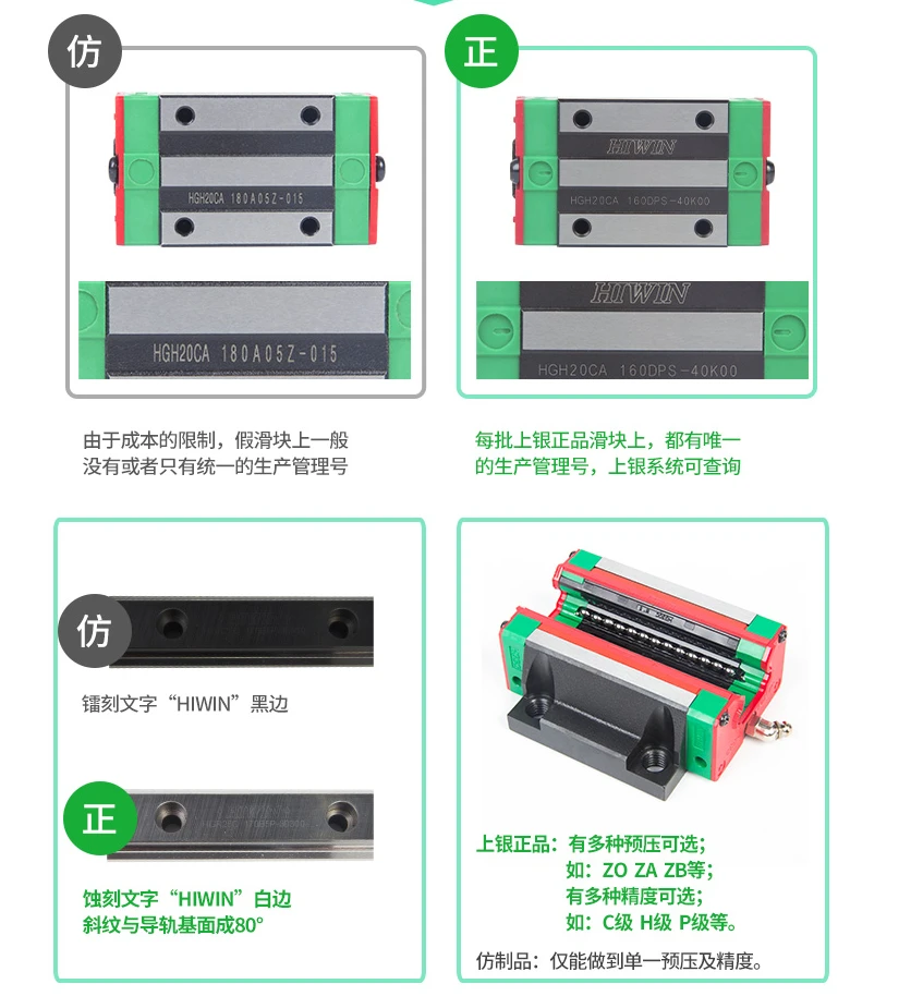 Linear guide slide micro HGH20HGW15CCEGH25CA/30/35MGN7/9/12C