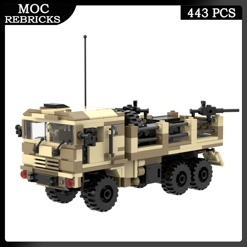 

WW2 Military Series Weapons WARROPRTTK Vehicle MOC Building Block Personnel Carrier Educational Model Brick Toys XMAS Gifts