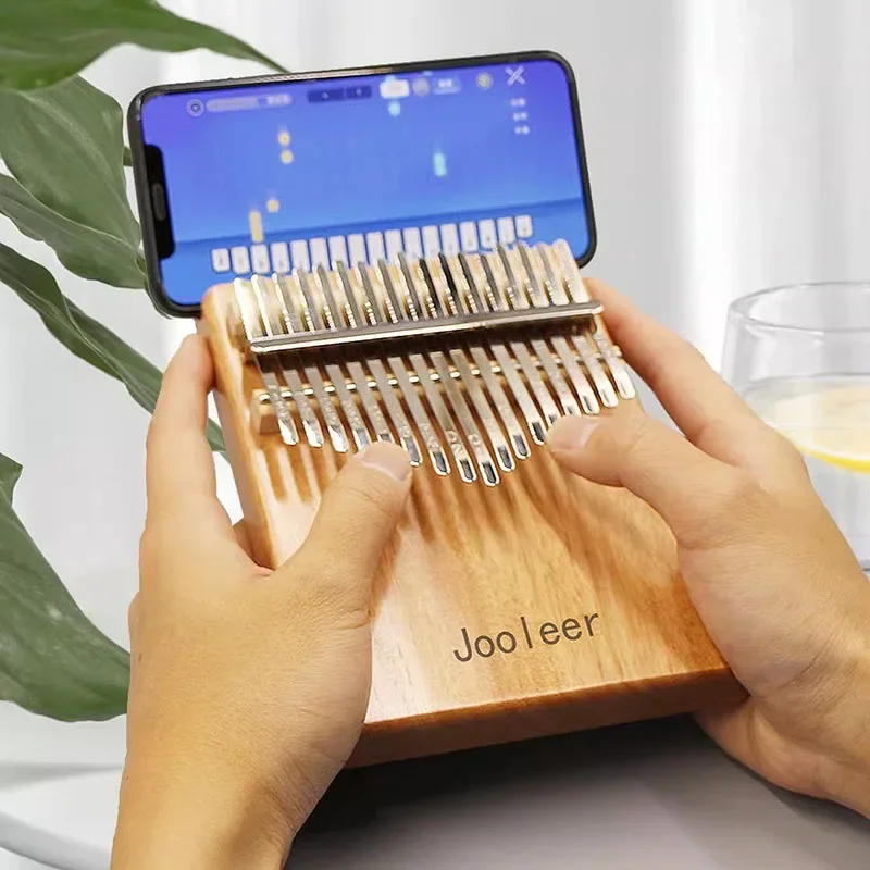 

Solid Wood Kalimba Beginner Musical Keyboard Kalimbas Professional Musical Instruments Accessories Finger Piano for Children