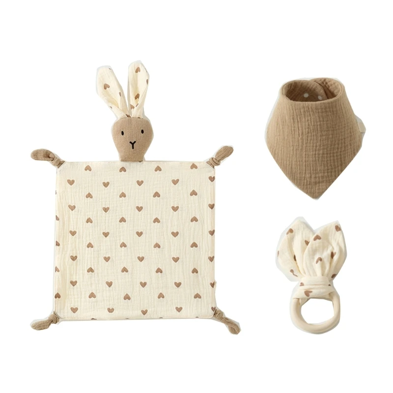 Bộ đồ chơi động cho bé Yếm có chăn toàn Bunny & Thỏ cảm giác động vật- Thiết kế nhiều mẫu Cảm giác cho bé-