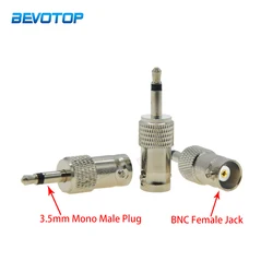 2개/몫 BNC 암 잭 - 3.5mm 모노 1/8