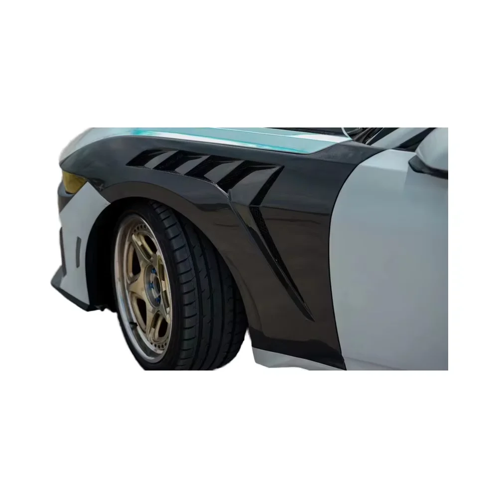 New Carbon Fiber Perforated s Body Kit For Ford Mustang GTD Style Upgrade Condition New