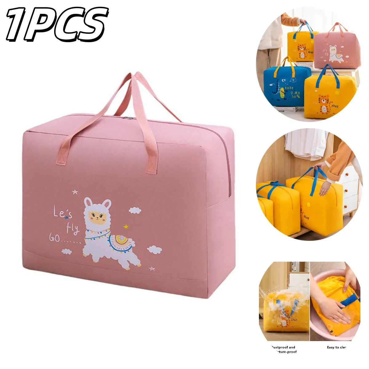 Compression Organizer Bag Large Capacity Clothes Bag Storage Moisture-proof Clothes Quilt Moving Bag Multifunctional Organizer