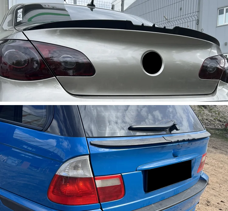 Auto Universal Dach Spoiler Schwanz Spoiler Stamm Flügel DIY Refit Spoiler Poiler Flügel Racing Stamm Aut Auto Zubehör – Detail 2