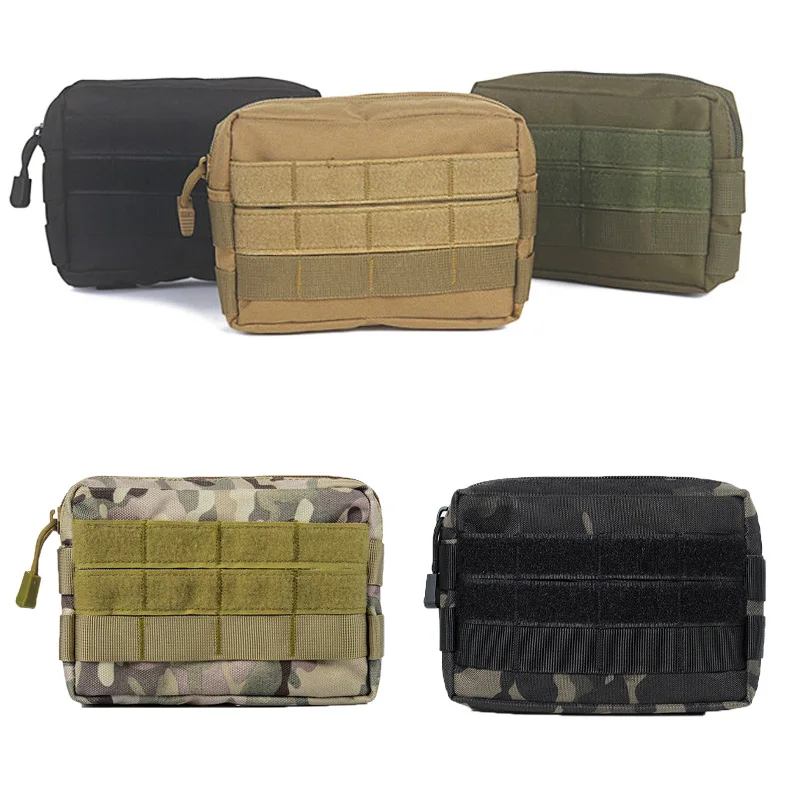 Cinturón Táctico Molle con Bolsa EDC Impermeable y Portacargadores - imagen 3
