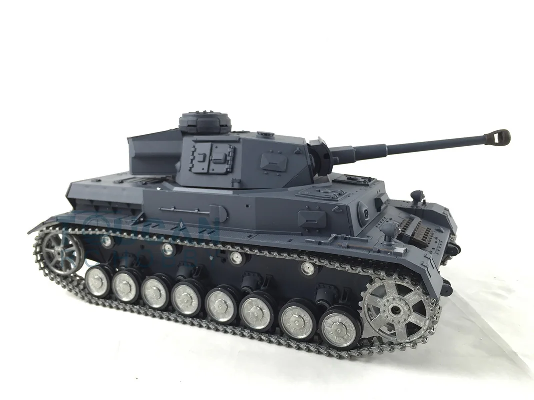 1/16 7.0 HENG LONG FPV Customized Panzer IV F2 RTR RC Tank 3859 Metal Track Wheel Remote Control Car TH17402-SMT4