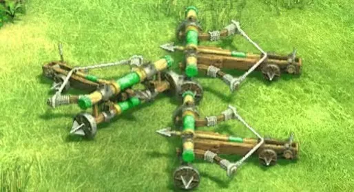 *Medieval siege castle Workshop MOC* DIY enlighten block bricks, Age of Empires Onager Ram