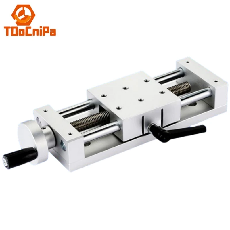 X-Axis Parafuso Rod Alimentação Deslizante Tabela, Deslocamento Slide, Plataforma Heavy Duty, Manivela, Módulo Slide Tabela, XKST XYZKST